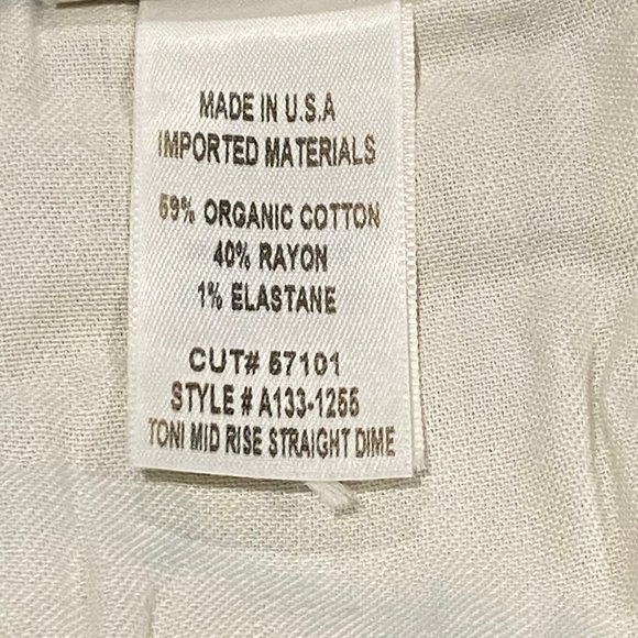 Agolde “Toni Mid-Rise Dine” Straight Jeans - Picture 13 of 15